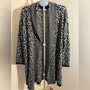Anima Print Cardigan